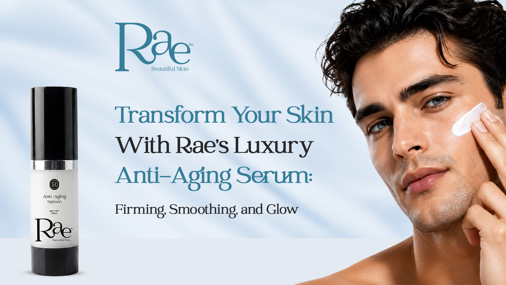 Transform Your Skin With Rae's Luxury Anti-Aging Serum: Firming, Smoothing, and Glow